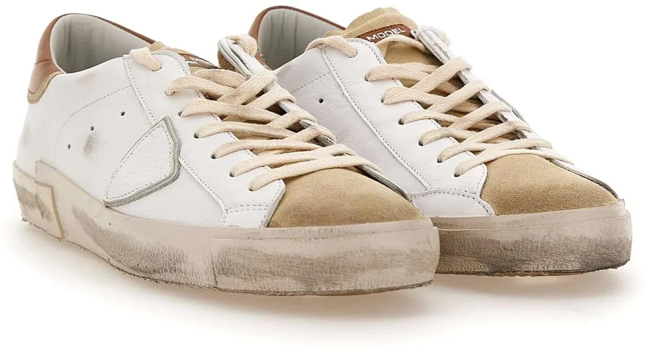 Thumbnail - Philippe Model Low-Top Sneaker - Sneakers Beige - Gr. 40 (EU) - in Weiß - für Damen