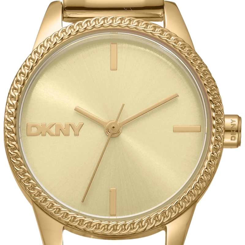 DKNY Quarzuhr Quarzuhr Open Link Watch gold(Image 4)