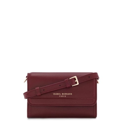 Isabel Bernard Isabel Bernard Femme Forte Kim Bordeaux Rote Umhän Rot Crossbodytas