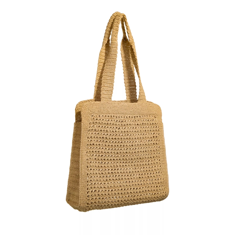 Miu Miu Shopper Crochet Rete naturale cognac(Image 3)