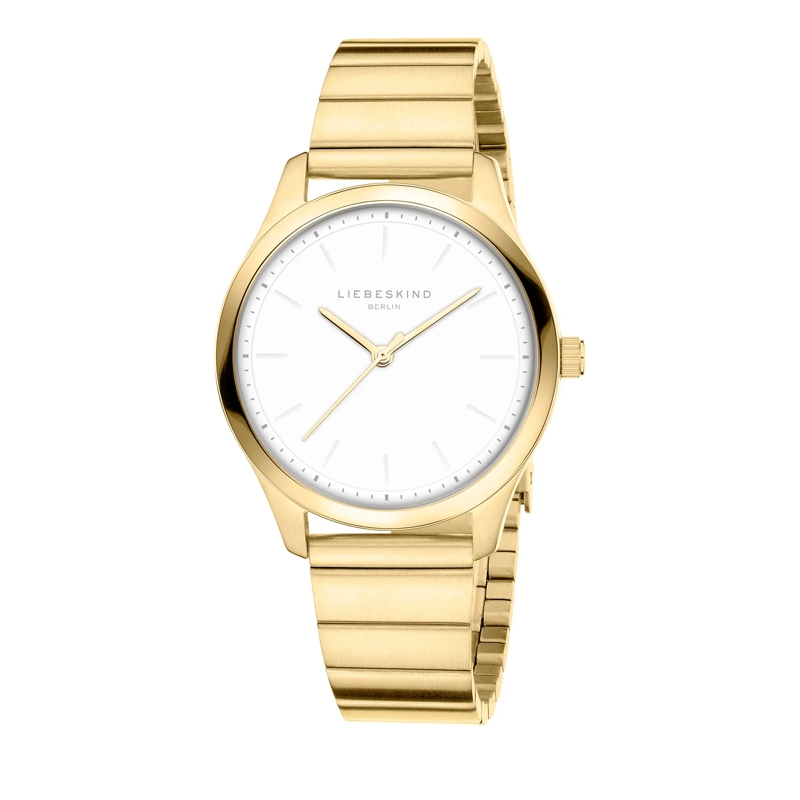 Liebeskind Berlin Quarzuhr Edelstahl The Round Staple gold(Image 5)