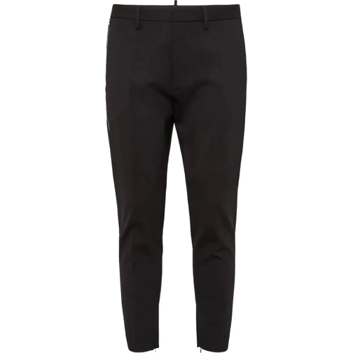 Dsquared2  Zwarte broek met rits schwarz