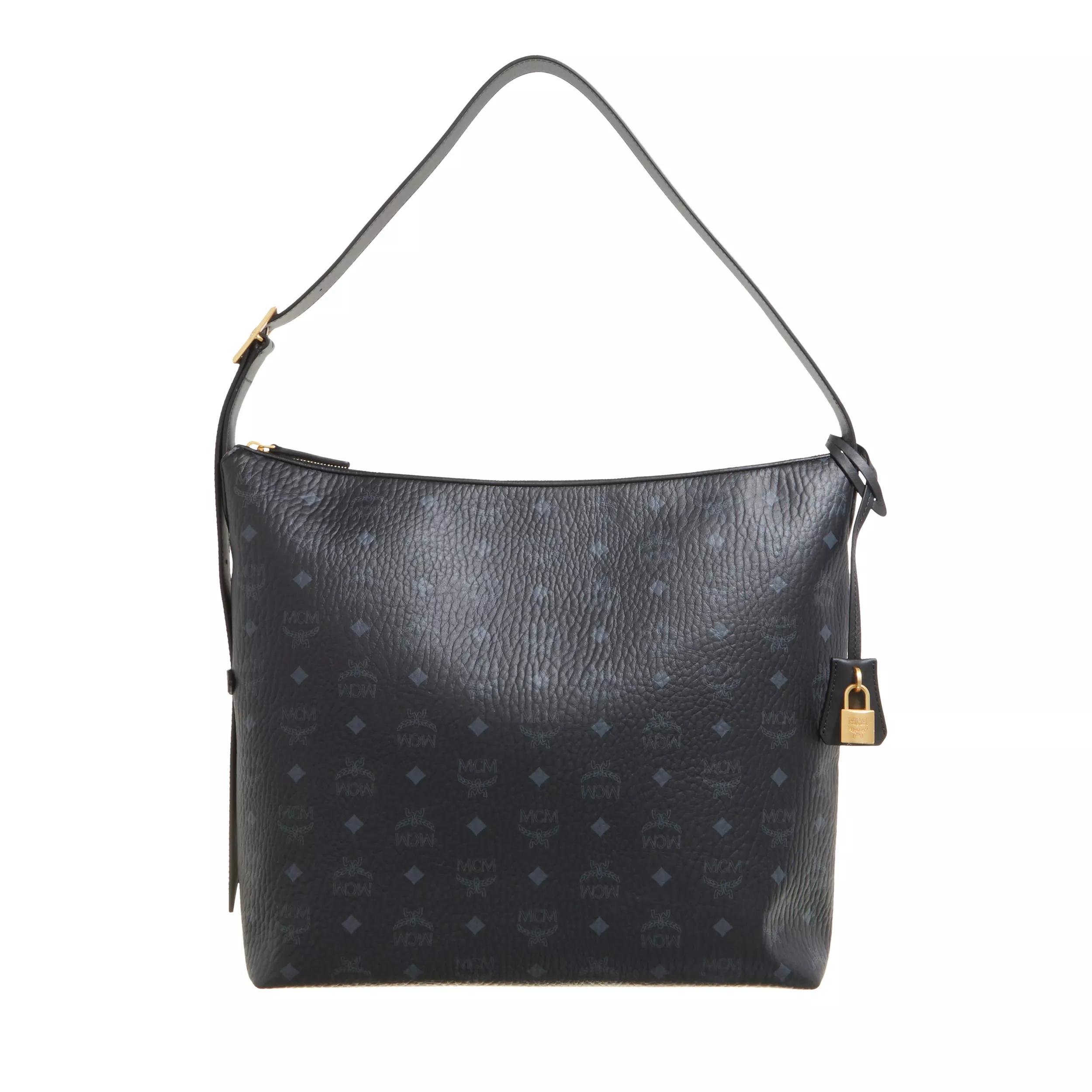 Mcm klara tote outlet black