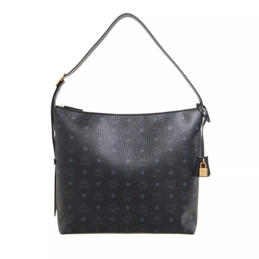 Mcm klara hobo black sale