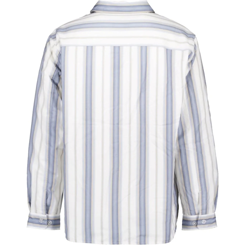 ØLÅF Weste olaf Padded Stripe Overshirts Wit M160509 weiß(Image 5)