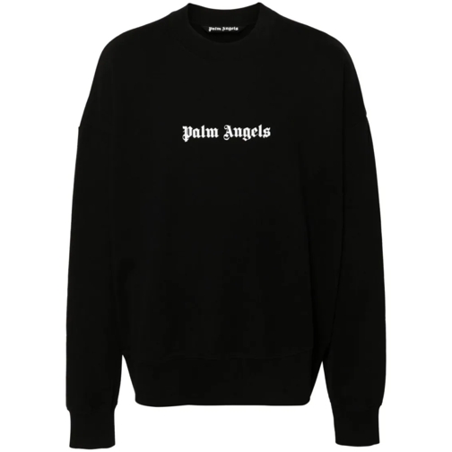 Palm Angels Sweatshirts Sweatshirt With Logo Black