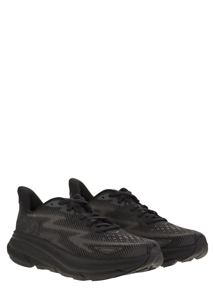 Thumbnail - Hoka Low-Top Sneaker - Clifton 9 - Breathable Sports Shoe - Gr. 11 - in Schwarz - für Damen