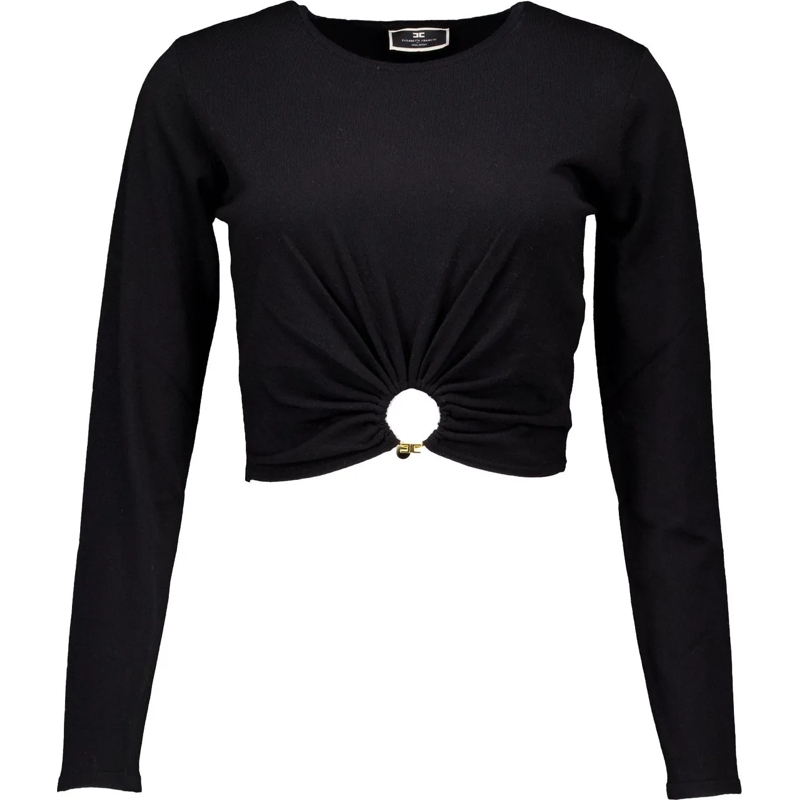 Elisabetta Franchi Sweat-shirt Elisabetta Franchi Sweaters Zwart Mk14t42e2 110 schwarz