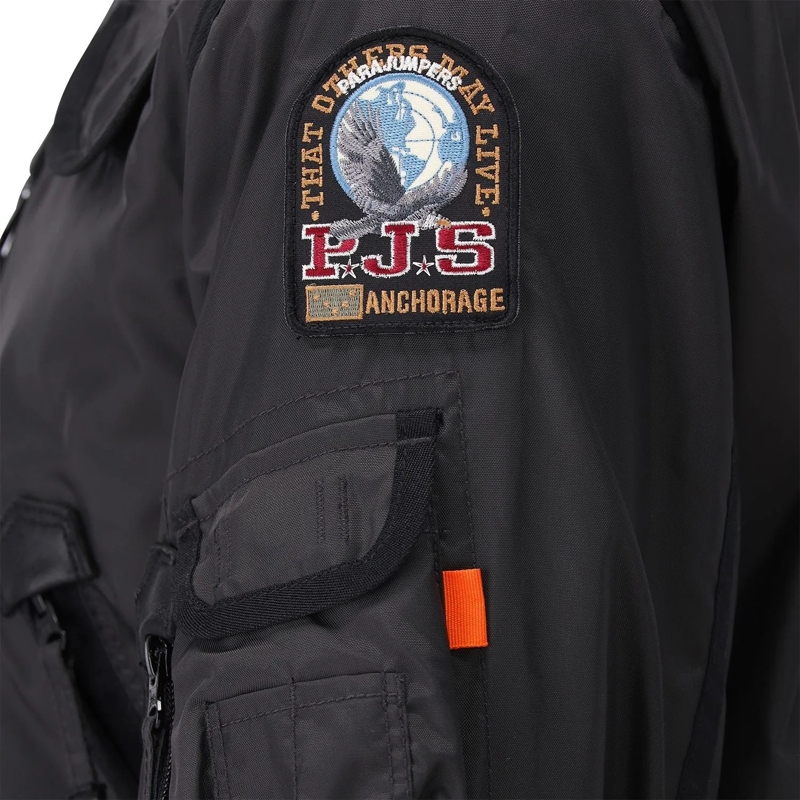 Parajumpers Übergangsjacke Bomberjacke Gobi schwarz(Image 6)