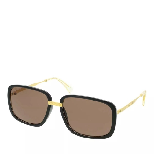 Gucci GG0787S-002 61 Sunglass MAN METAL Gold Sonnenbrille