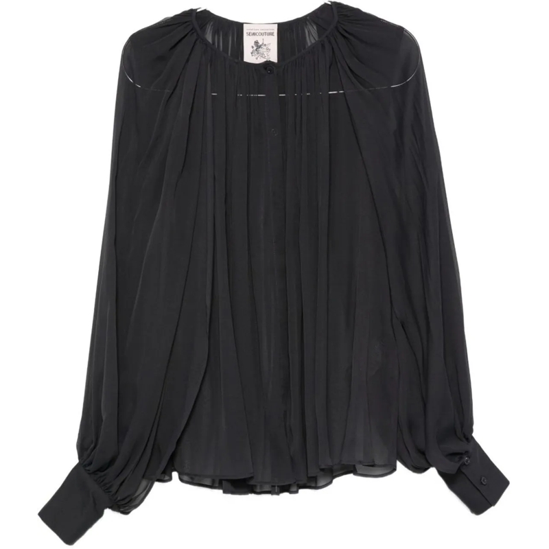 Semi Couture Chemisier Shirts Grey grau