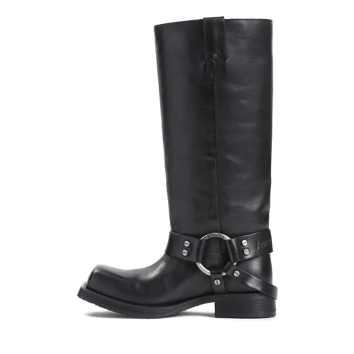 Acne Studios Black Calf Leather Boots Black Stövlar