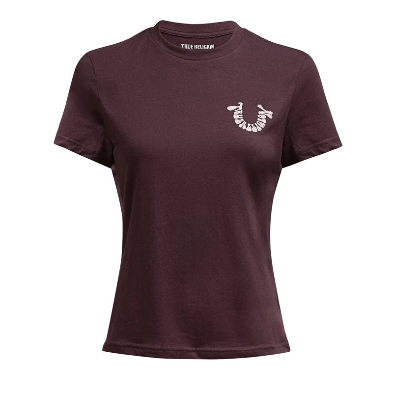 True Religion T-Shirt T-Shirt bordeaux