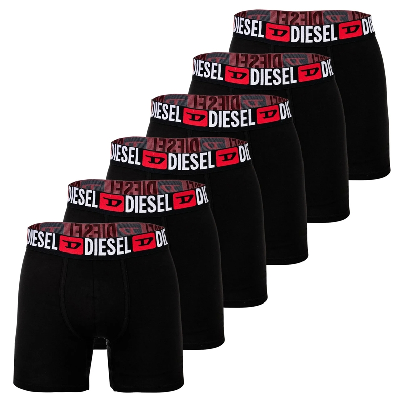 Diesel  MAX-D-CORE-6PACK BOXERS 6er Pack schwarz