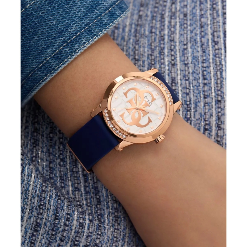 Guess Quarzuhr Quarz-Analoguhr Annette blau(Image 5)