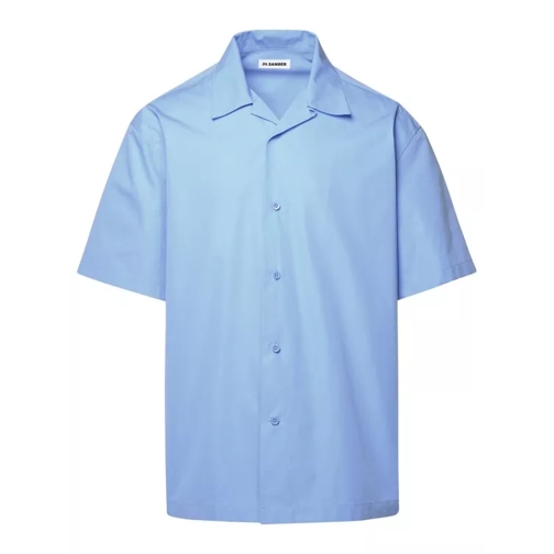 Jil Sander  M/C Boxy Shirt Blue