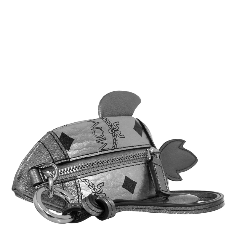MCM Schlüsselanhänger Aren Visetos Charms Fff Sv, One Size Silver(Image 3)