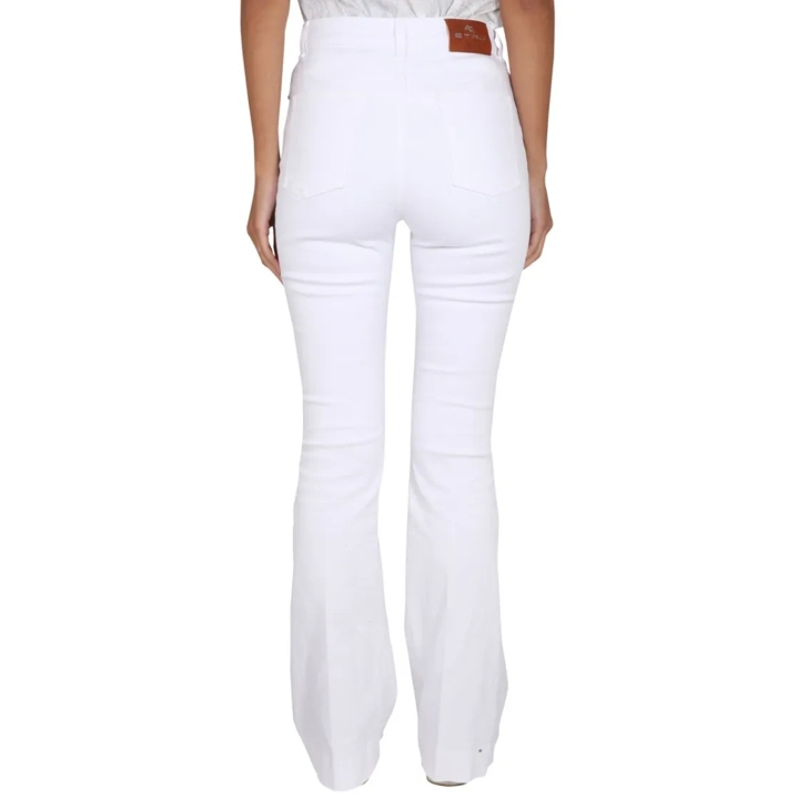 Etro Five-Pocket Jeans With Fitted Silhouette White | Jeans