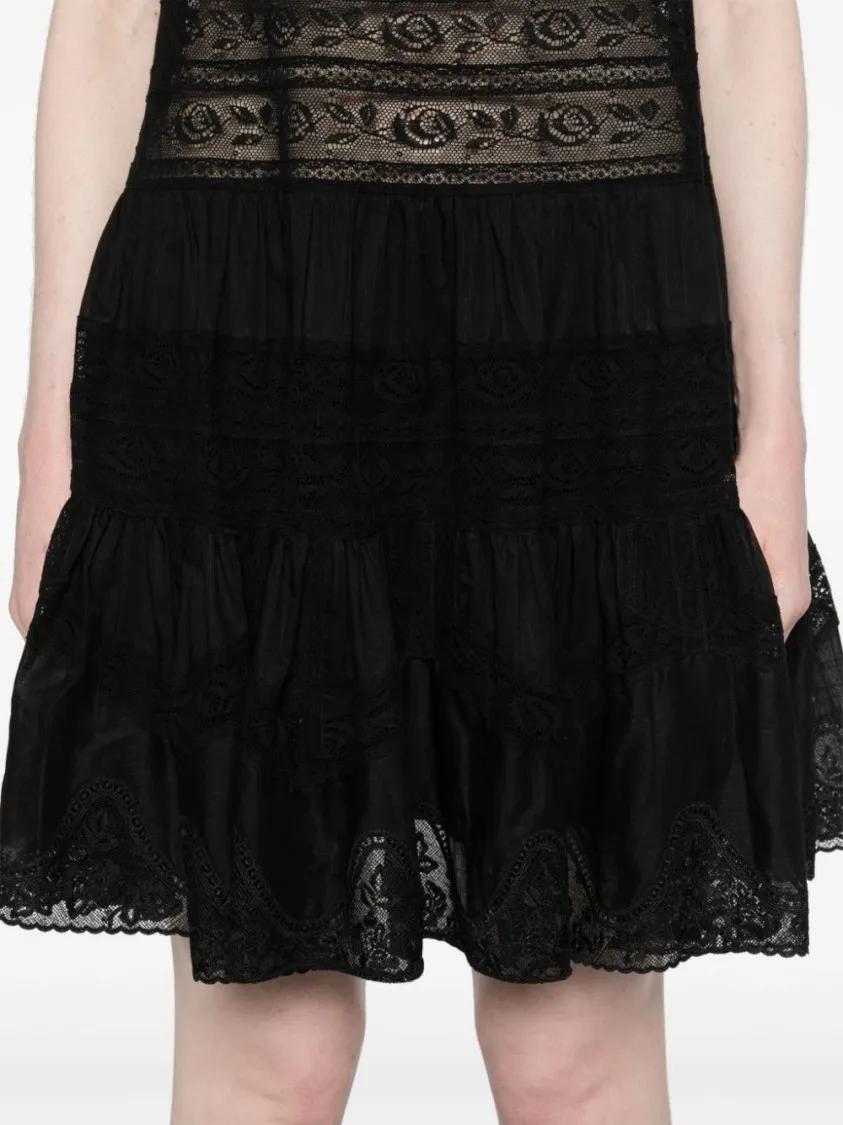 Zimmermann - Halliday Lace Dress - Größe 2 - schwarz