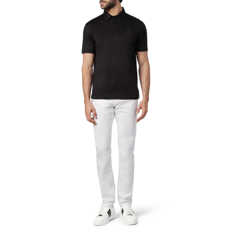 BILLIONAIRE Top Poloshirt Crest schwarz(Image 3)