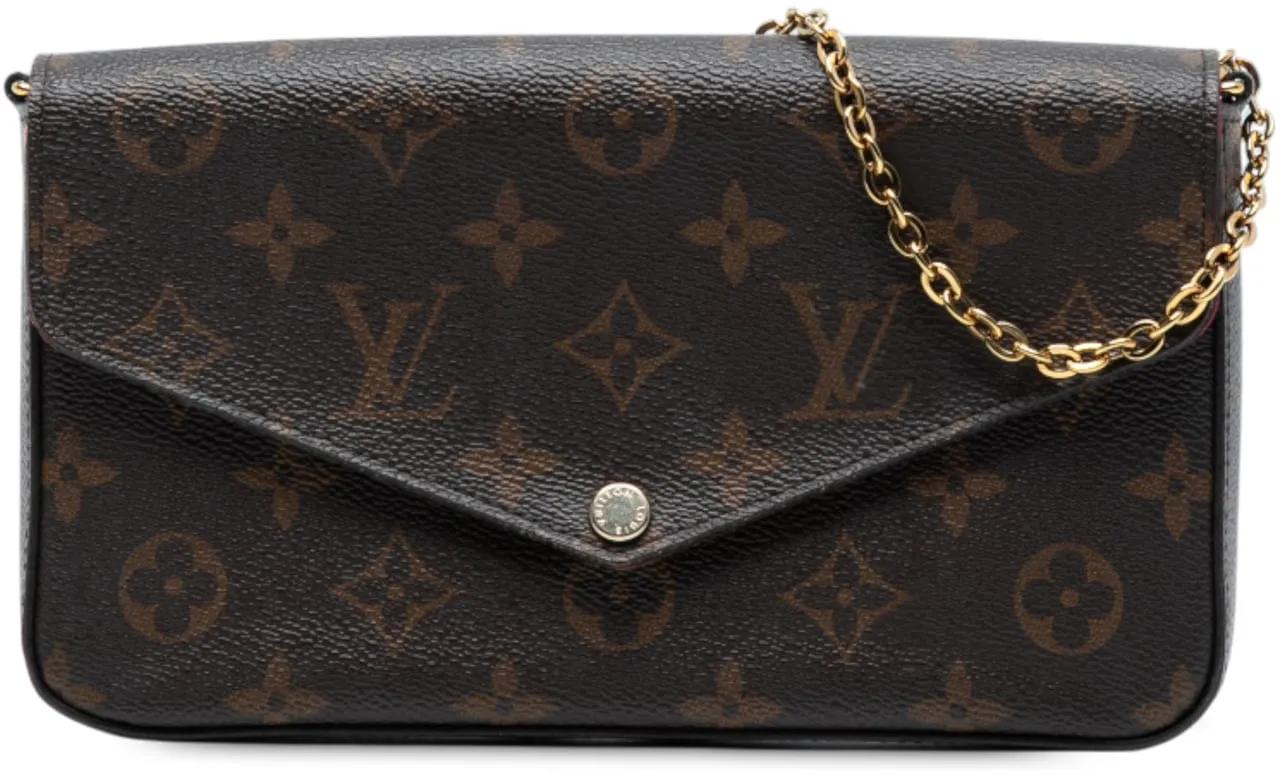 Louis Vuitton Hobo Bags - Monogram Pochette Felicie - Gr. unisize - in Braun - für Damen