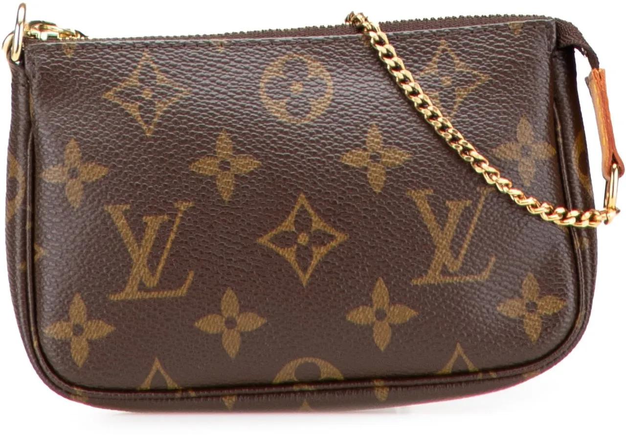 Louis Vuitton Crossbody Bags - Monogram Mini Pochette Accessoires - Gr. unisize - in Braun - für Damen
