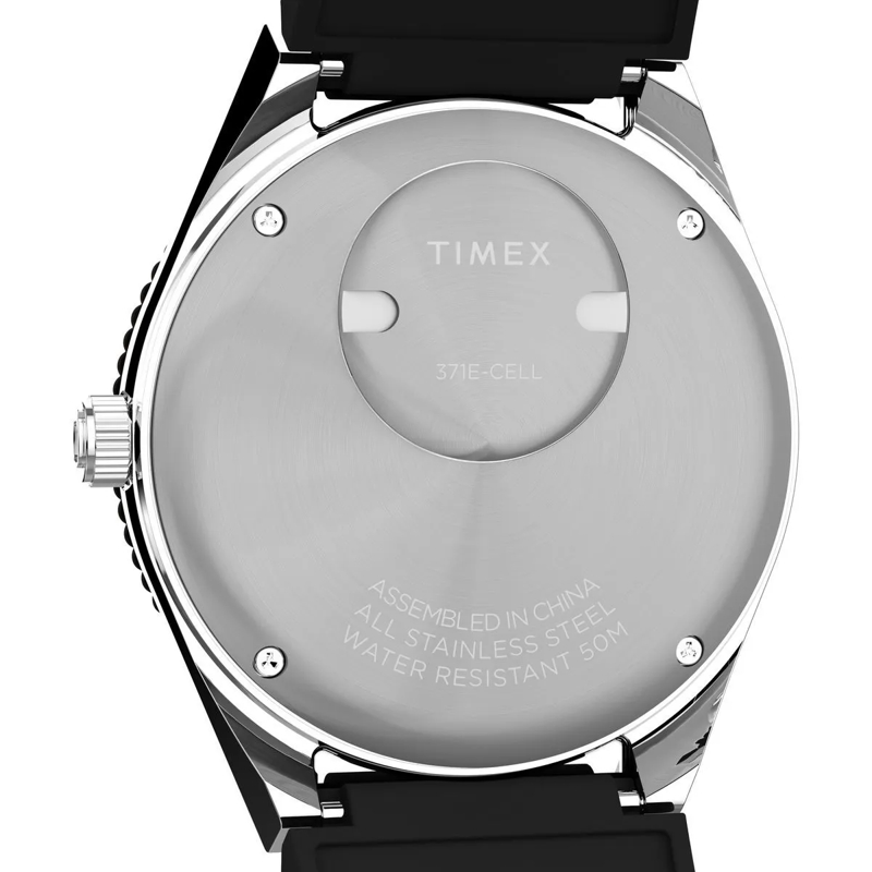 Timex Quarzuhr Quarz-Analoguhr Q Timex® Gmt schwarz(Image 4)