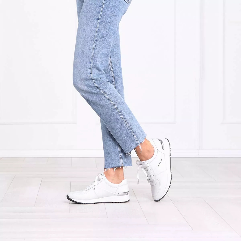 MICHAEL Michael Kors Low-Top-Sneaker Allie Trainer Optic White(Image 3)