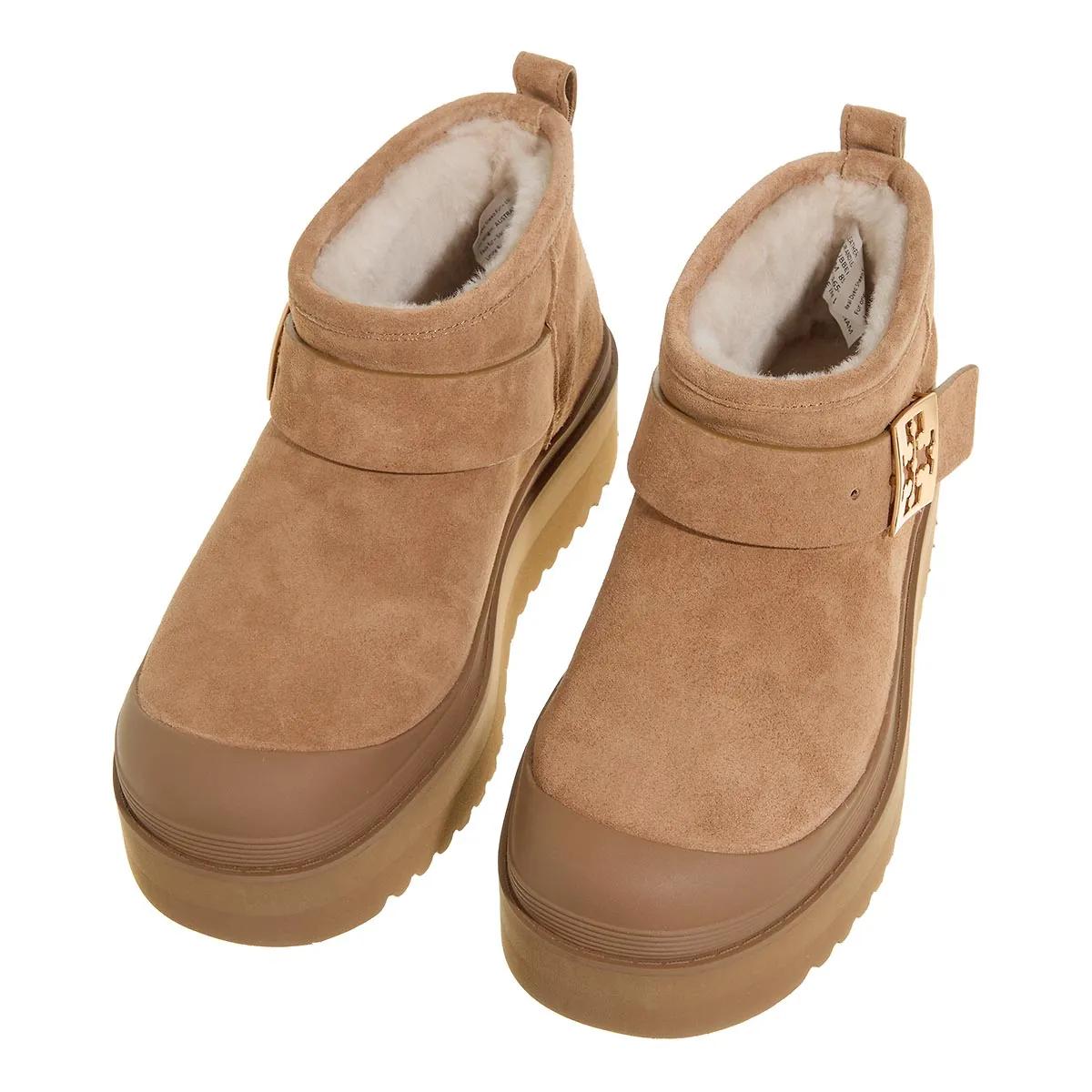 Thumbnail - Tory Burch Stiefel & Boots - Mellow Shearling Platform Boot - Gr. 35,5 (EU) - in Braun - für Damen