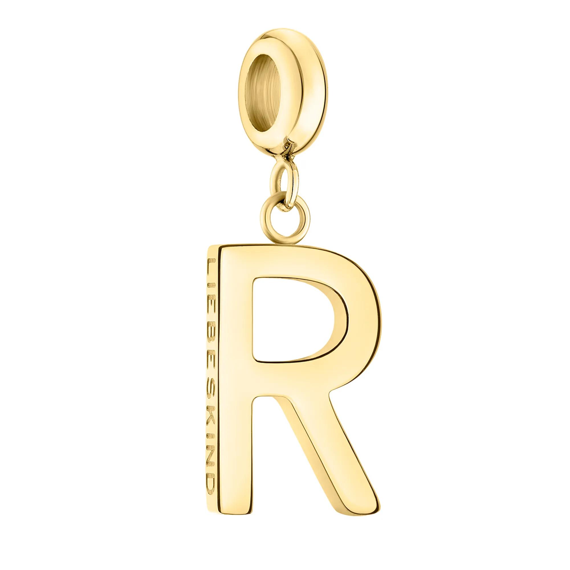 Liebeskind Berlin Charms - Liebeskind Berlin Anhänger - Gr. unisize - in Gold - für Damen