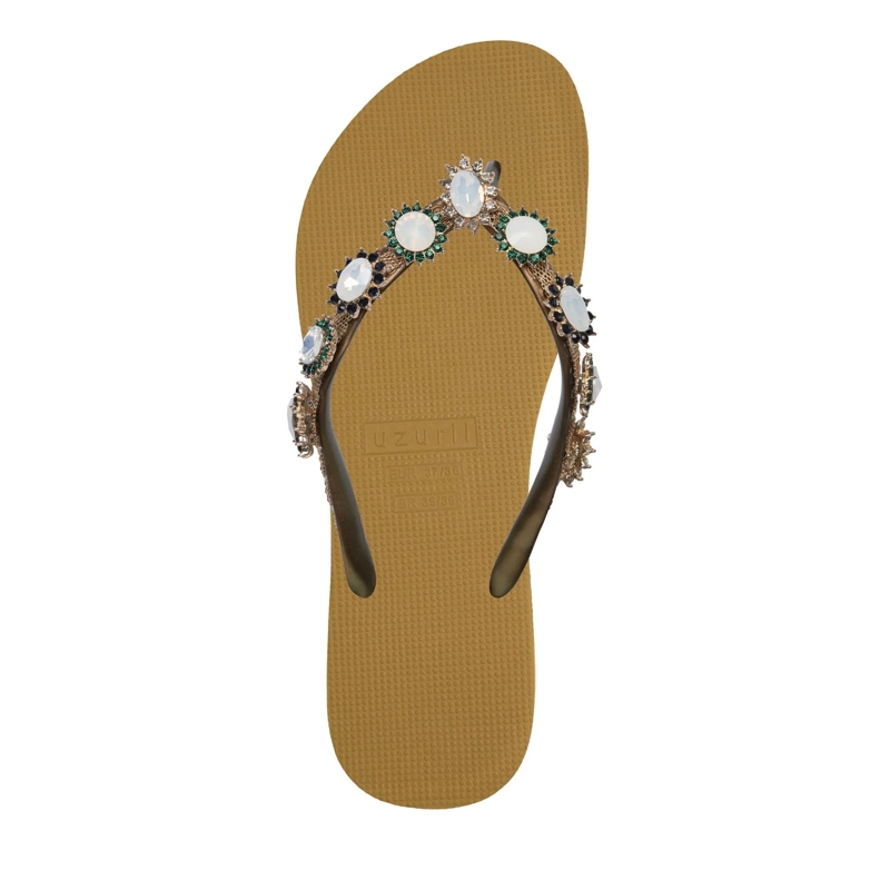 UZURII Flip Flops Pantoffeln Pantoffel Boo Boo gelb(Image 2)