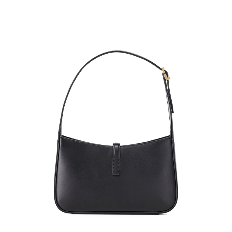 Saint Laurent Crossbody Bag Hobo Bag Le 5 à 7 aus Glattleder schwarz(Image 2)