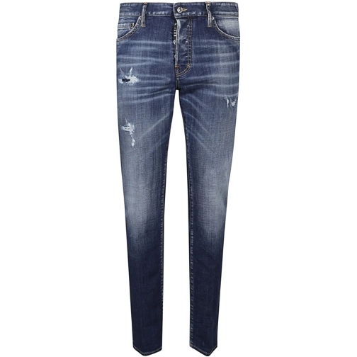 Dsquared2 Slim Fit Jeans Icon Regular Jeans Blue blau