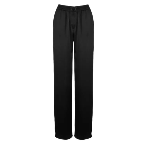 Herno Casual Satin Trousers Black 