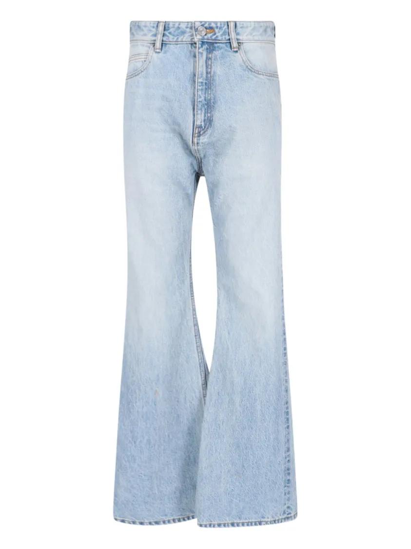 Thumbnail - Balenciaga - Flared Jeans – Light Blue - Größe 26 - blau