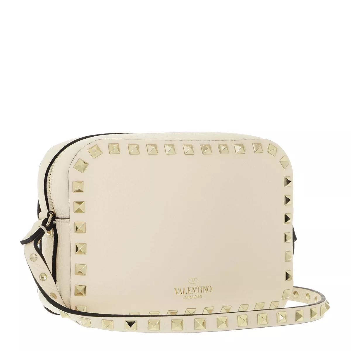 Valentino Garavani Crossbody bags Rockstud Camera Crossbody Bag in crème