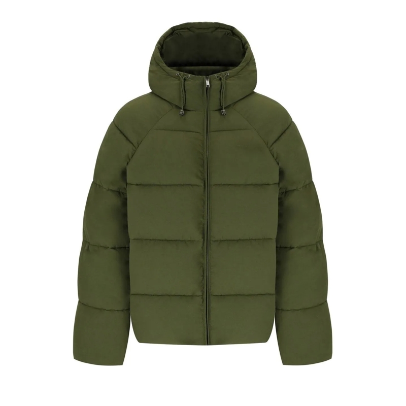Daily Paper Daunenjacke DAILY PAPER RELAXED GRÜNE STEPPJACKE MIT KAPUZE grün