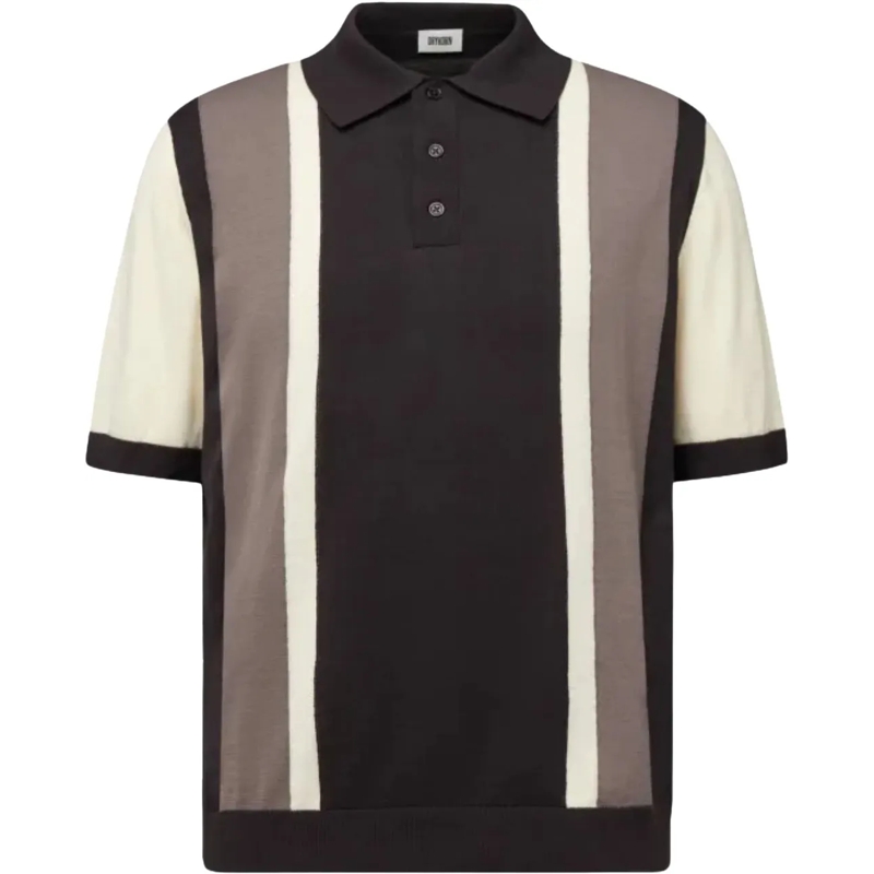 DRYKORN Poloshirt Drykorn Tamian Polos Bruin 424059 Tamian braun