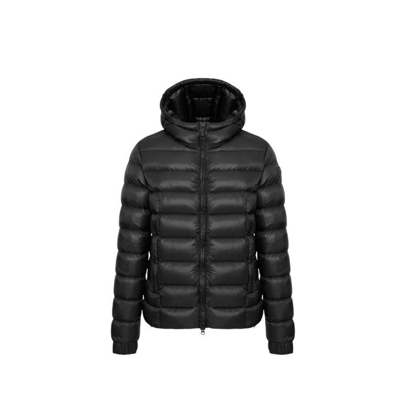 Colmar Originals Daunenjacke Quilted Black Down Jacket With Fixed Hood Black