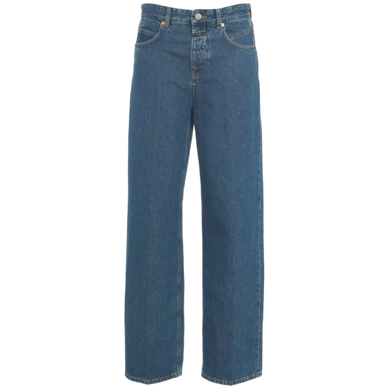 Closed Jeans à jambe droite Wide leg jeans 'Nikka' blau