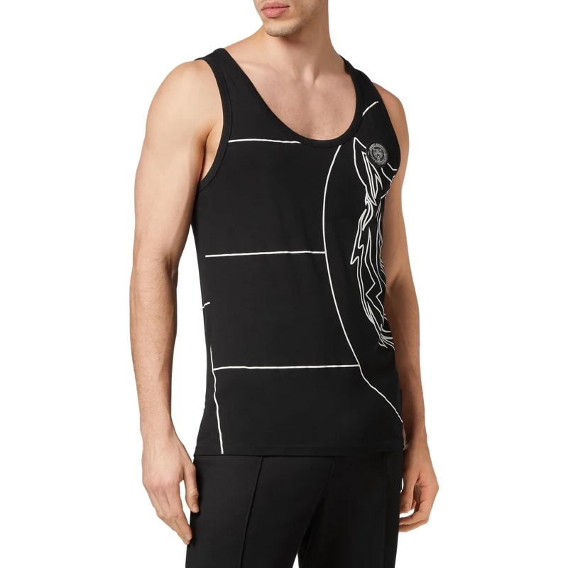 Plein Sport Top Tanktop Tiger schwarz(Image 5)