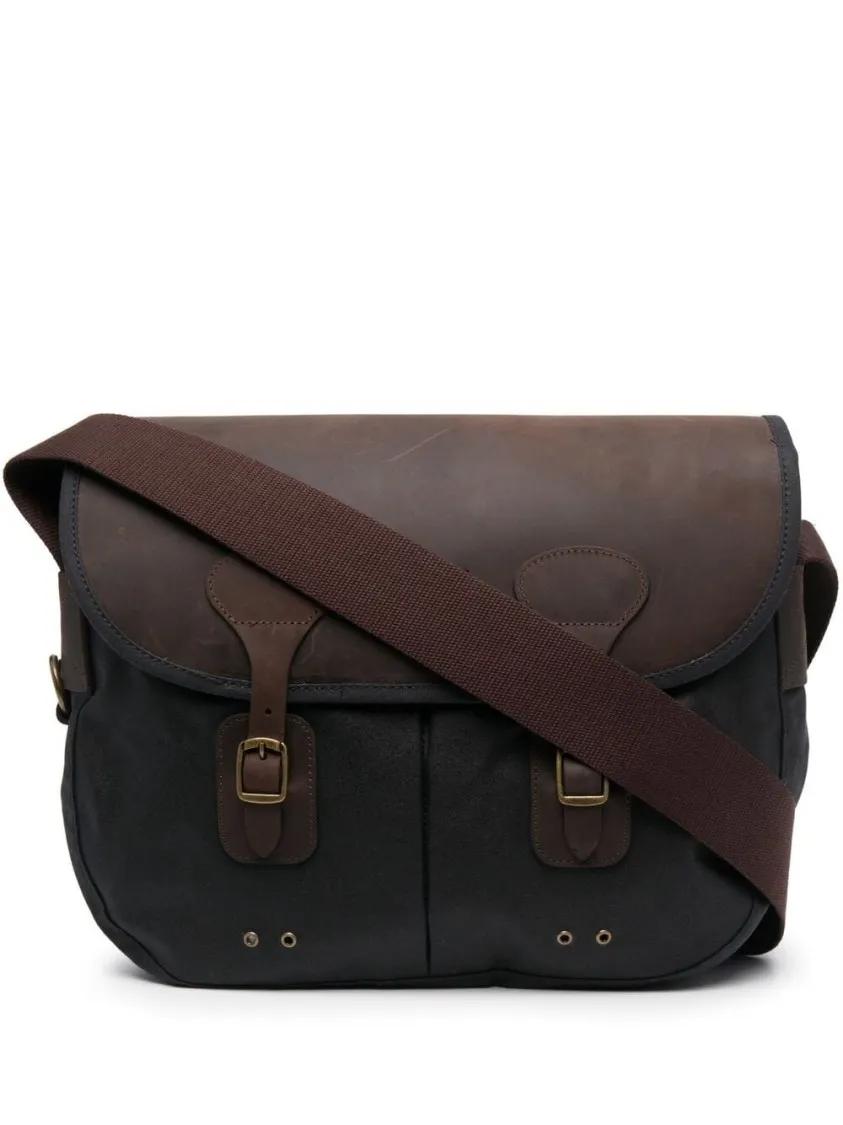 Barbour Wax Tarras Bag Brown Schultertasche