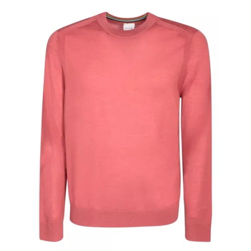 Paul Smith Red Crew Neck Pullover Red 