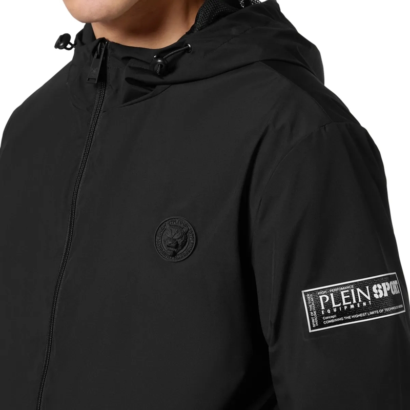 Plein Sport Daunenjacke Windbreaker schwarz(Image 5)