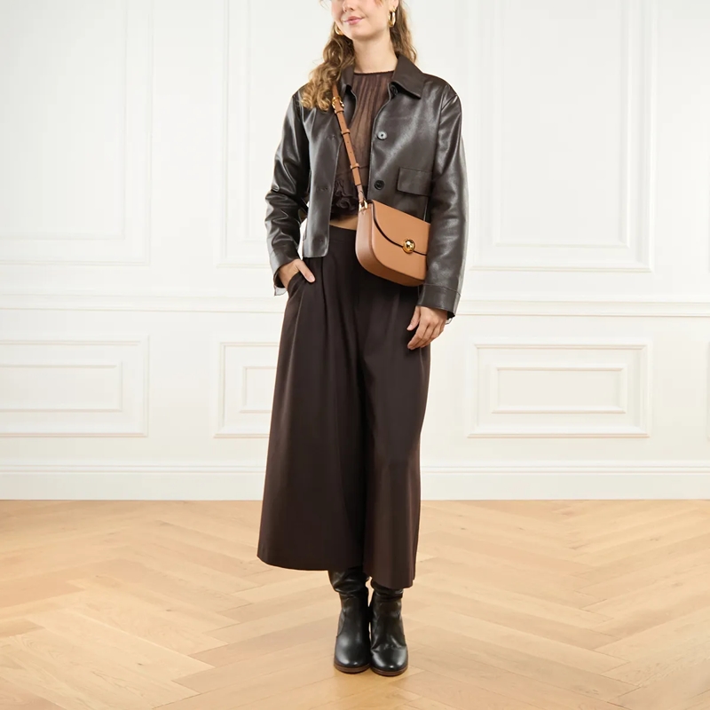 Furla Crossbody Bag Furla Moonlight S Crossbody Round Brandy(Image 2)