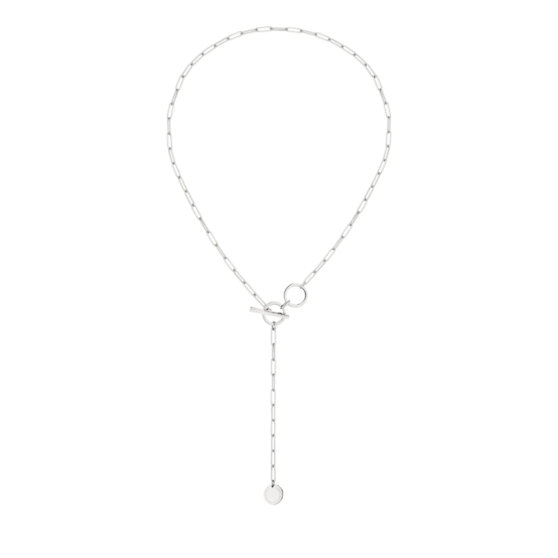 Liebeskind Berlin Mittellange Halskette Edelstahl The Pearl silber(Image 4)