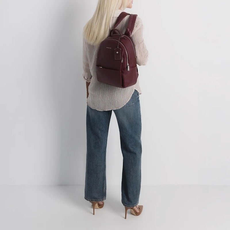 MICHAEL Michael Kors Rucksack Md Backpack Oxblood(Image 2)