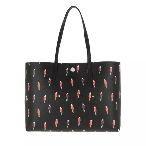 Kate Spade New York Molly Flock Party Large Tote Black Multi Fourre-tout
