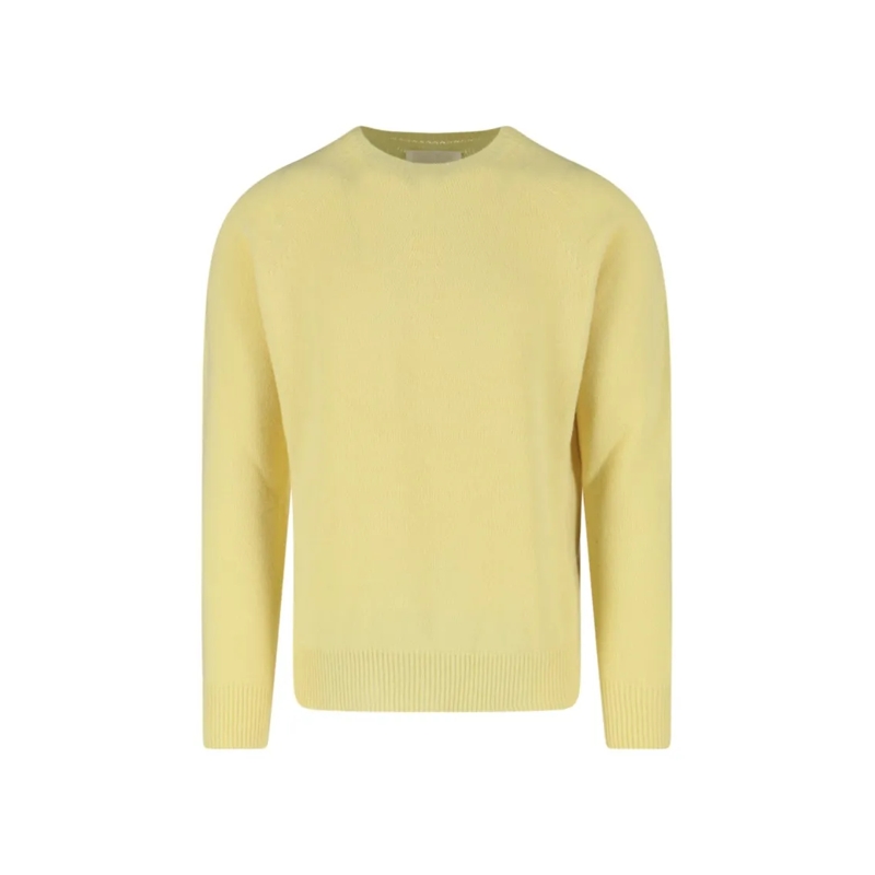 Jil Sander Trui Wool & Cashmere Sweater – Yellow Yellow