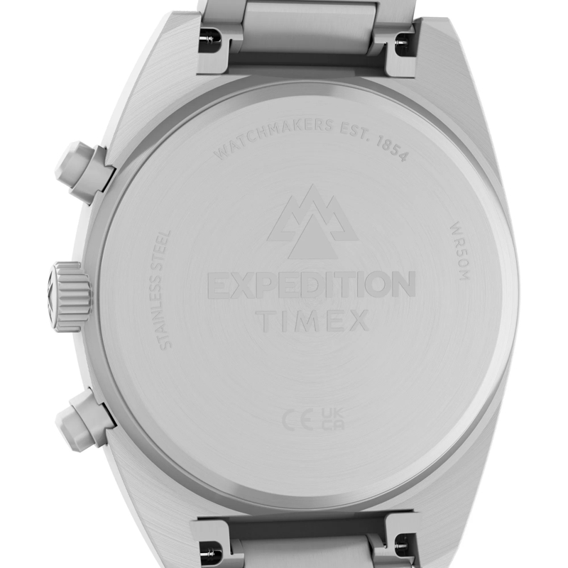 Timex Quarzuhr Quarz-Analoguhr Expedition® Capstone Chronograph silber(Image 4)